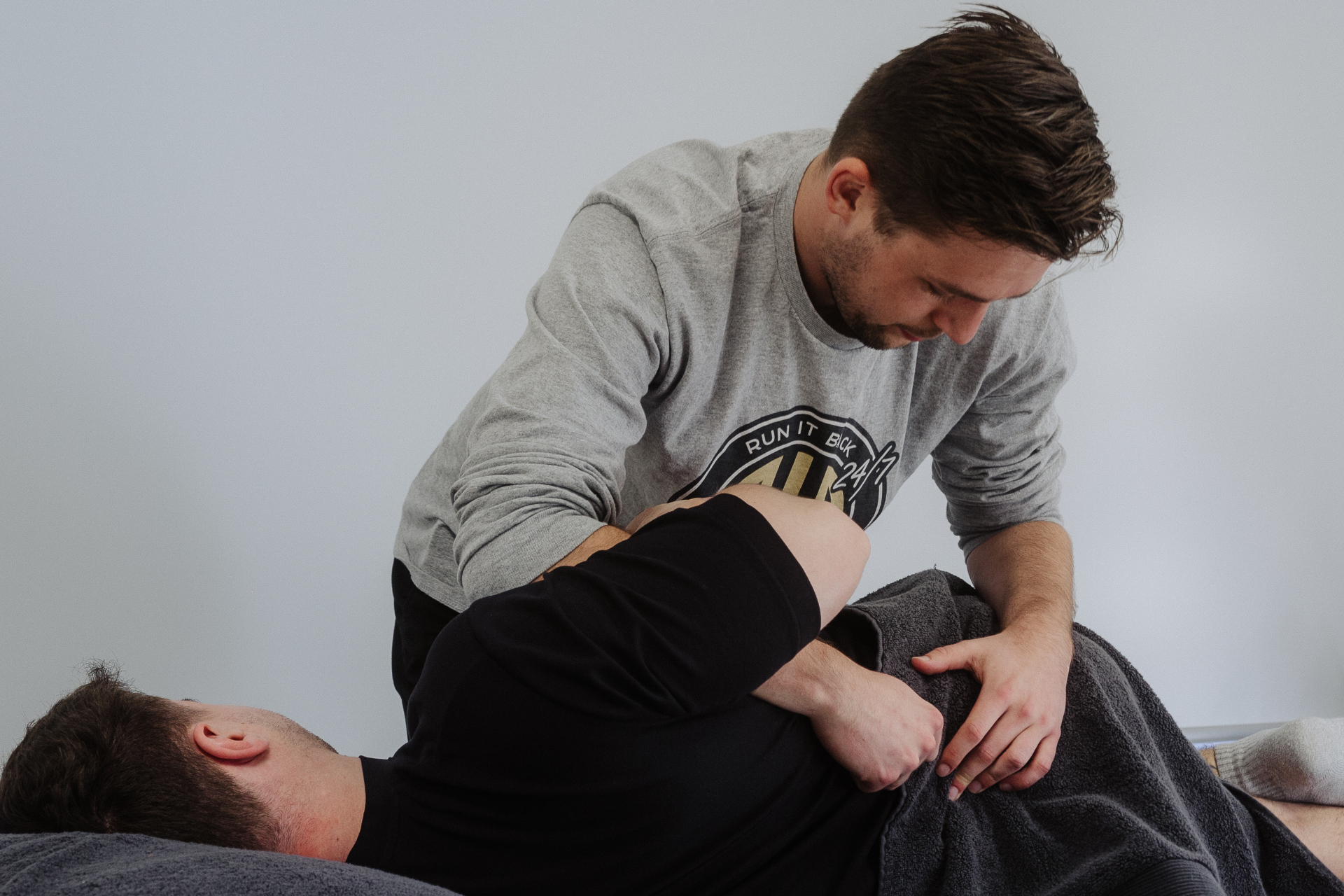 Hands-on osteopathic treatment